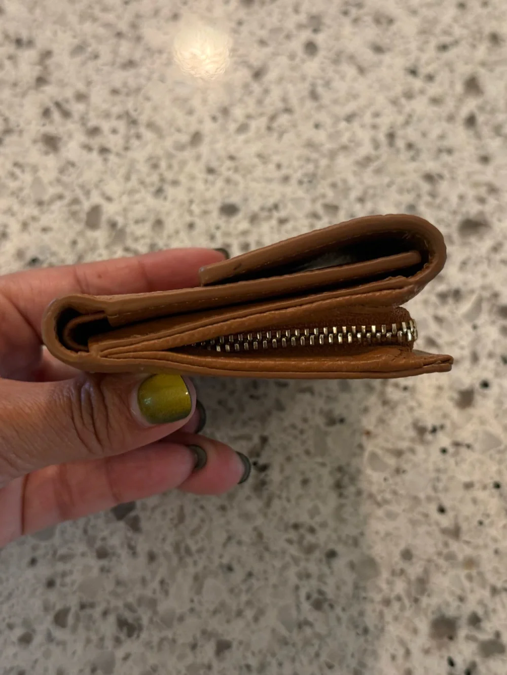 Coccinelle Italian Leather Card & Compact Wallet